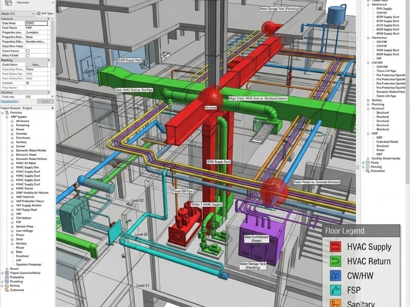 BIM Coordination example