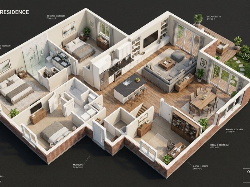 Concept Massing example