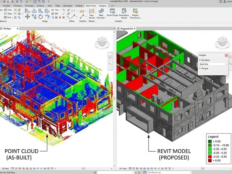 Scan-to-BIM example